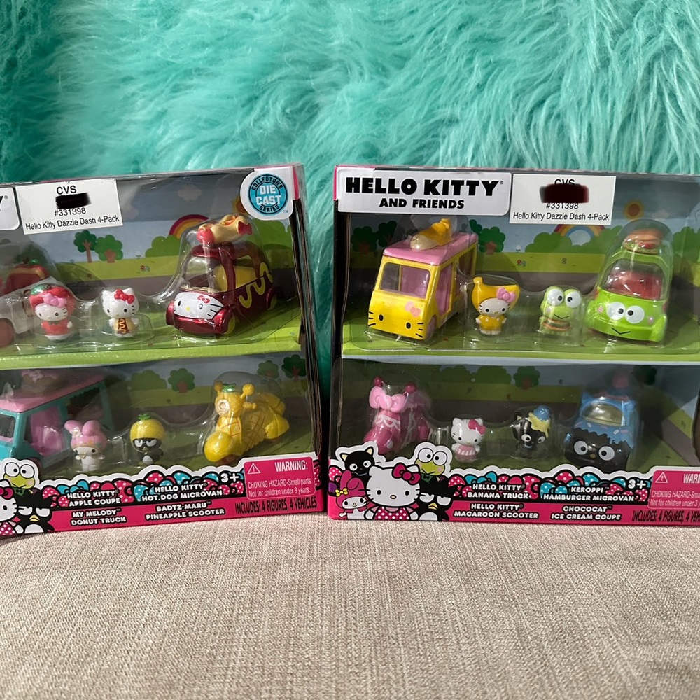 Hello Kitty and Friends Dazzle Vehicle Set